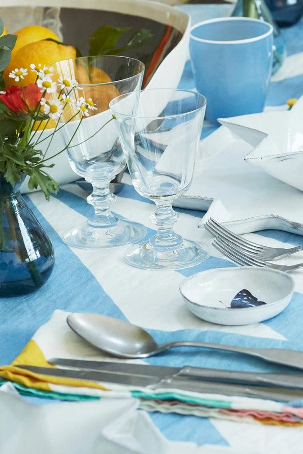 Summerill & Bishop Le Cirque Linen Napkin In Multicolour 50x50cm