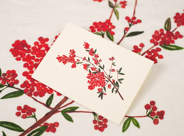 Summerill & Bishop 'Les Airelles' Greeting Card 15cm X 10cm (A6)