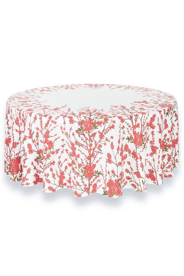 Summerill & Bishop Les Airelles Round Linen Tablecloth 260cm