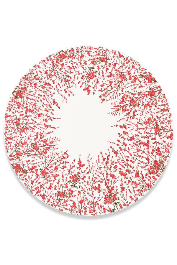 summerill & bishop Les Airelles Round Linen Tablecloth 260cm