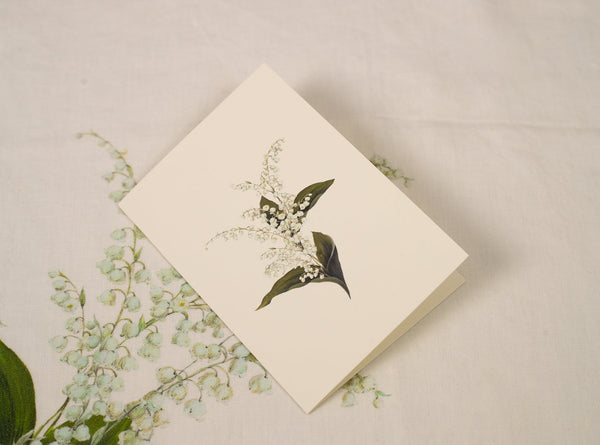 Summerill & Bishop 'Lily Of The Valley' Greeting Card 15cm X 10cm (A6)