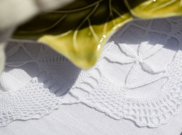 Summerill & Bishop 'Louise' Bobbin Lace Round Placemat 40cm