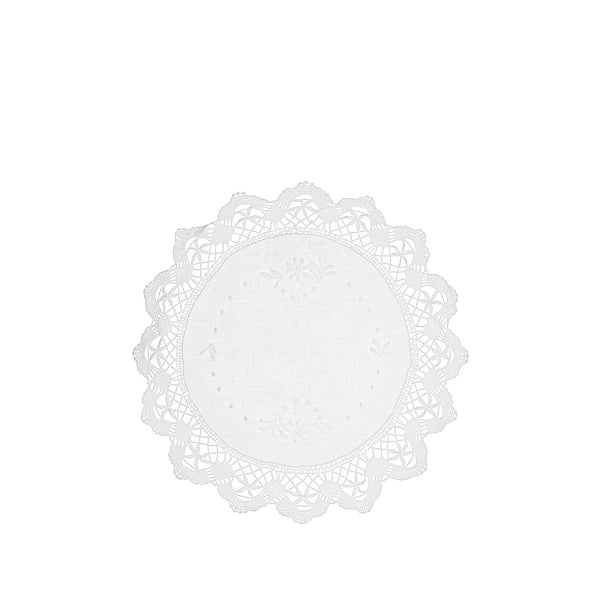 summerill & bishop 'Louise' Bobbin Lace Round Placemat 40cm
