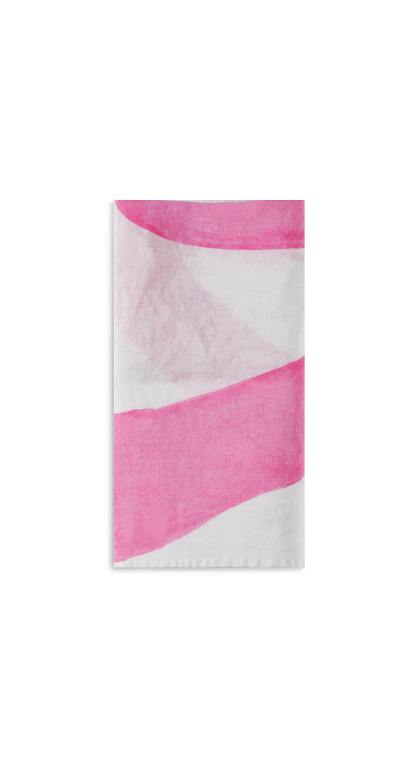 Summerill & Bishop 'LOVE' Alphabet Napkins Set Of Four In Multicolours 50x50cm