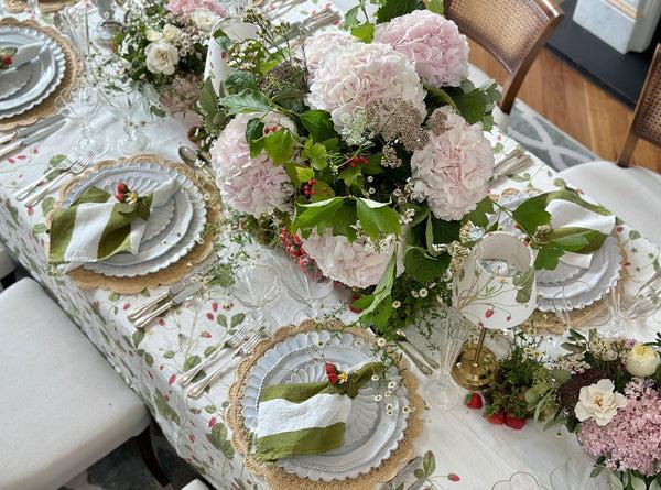 Summerill & Bishop 'Maja' Handwoven Straw Effect Placemat 40cm