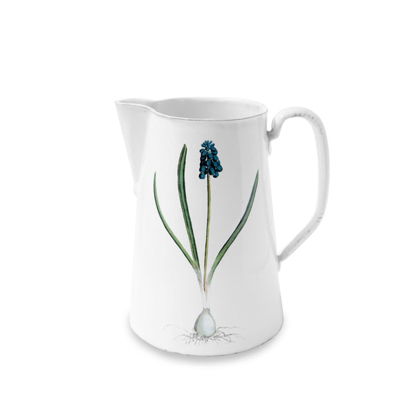 summerill & bishop Muscari Pitcher by Astier de Villatte 22cm summerill & bishop Muscari Pitcher by Astier de Villatte 22cm