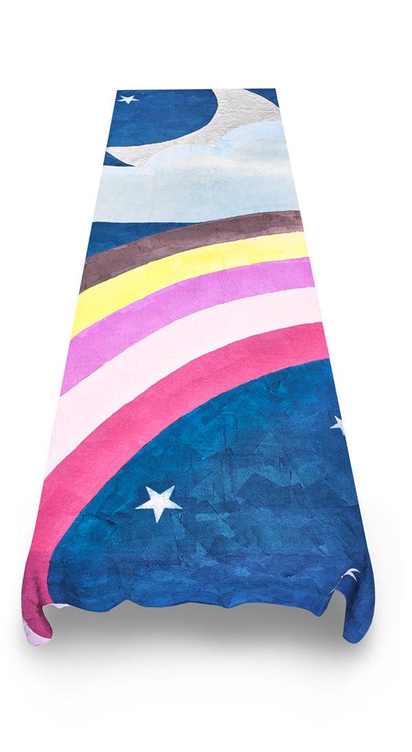 Summerill & Bishop Night Linen Tablecloth In Multicolours