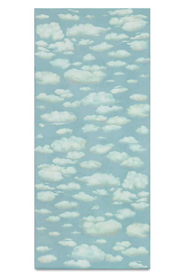 summerill & bishop 'Nuages' Cloud Linen Tablecloth in Blue
