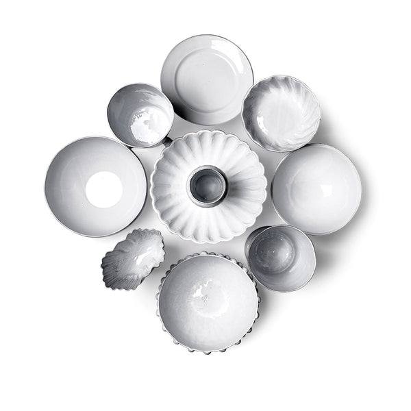 Summerill & Bishop Pair Of Istanbul Small Candlesticks By Astier De Villatte 26.5cm