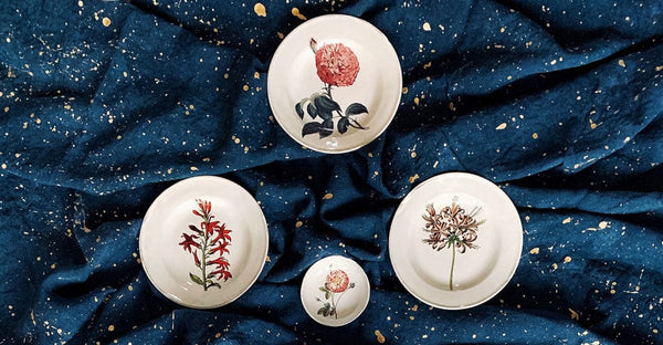 Summerill & Bishop Panachée Rose Dish By Astier De Villatte 11cm