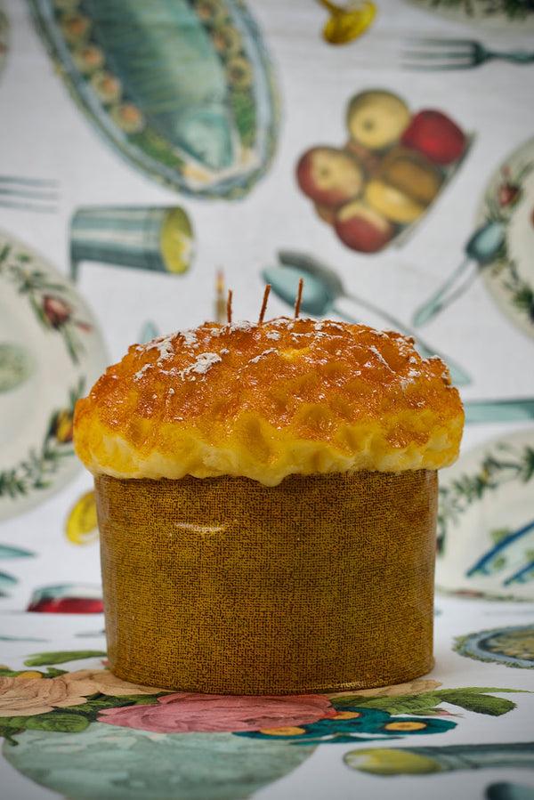 Summerill & Bishop Panettone Cake Decorative Candle 19cm