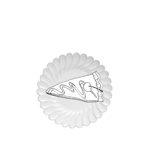 Summerill & Bishop Peggy Flat Dessert/Side Plate 19.5cm