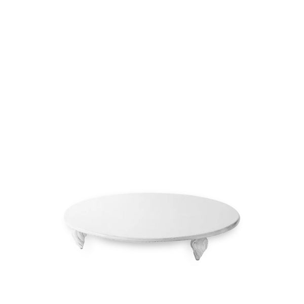 summerill & bishop Peggy Footed Flat Cake Stand by Astier de Villatte 31cm