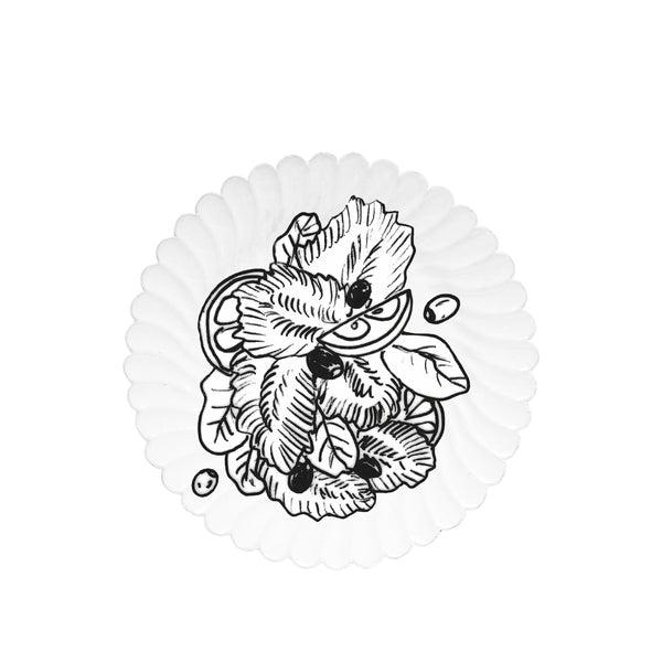 Summerill & Bishop Peggy Scalloped Charger Plate By Astier De Villatte 34cm