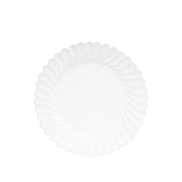summerill & bishop Peggy Scalloped Charger Plate by Astier de Villatte 34cm