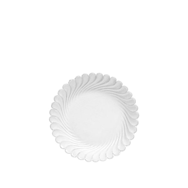 summerill & bishop Peggy Scalloped Soup Plate by Astier de Villatte 18.5cm