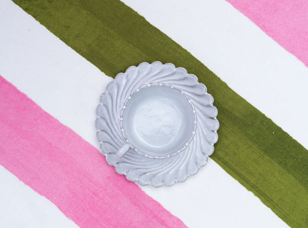 Summerill & Bishop Peggy Scalloped Tea Cup By Astier De Villatte 10cm