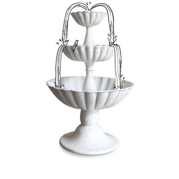 Summerill & Bishop Peggy Three Level Bowl By Astier De Villatte 37cm