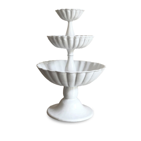 summerill & bishop Peggy Three Level Bowl by Astier de Villatte 37cm