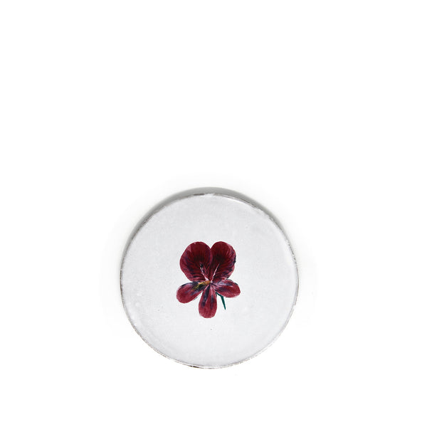 summerill & bishop Pelargonium Saucer by Astier de Villatte 16.5cm