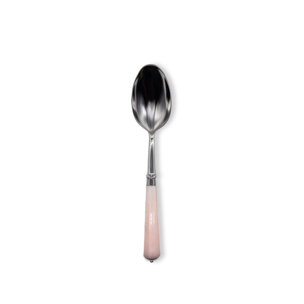 summerill & bishop Ravel Faux Rose Quartz Stainless Serving Spoon