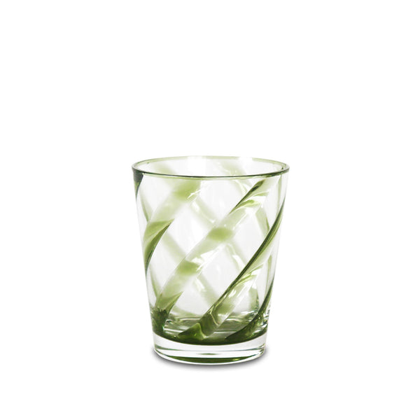 Summerill & Bishop Recyclable Plastic Spiral Tumbler In Green
