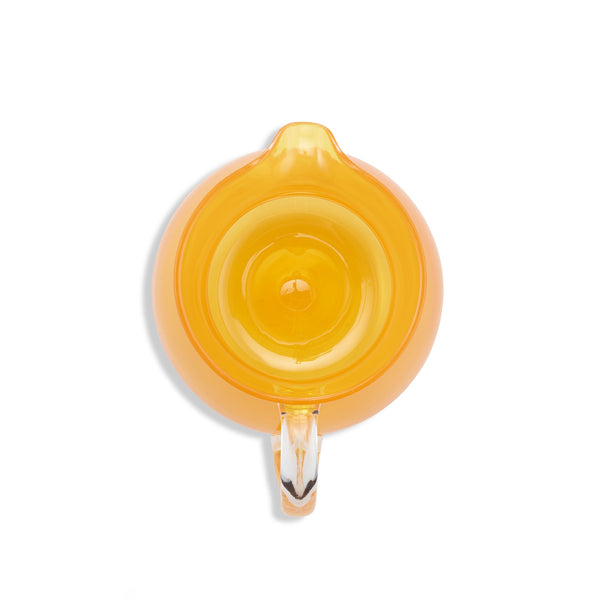 summerill & Bishop Recycled Plastic Bobby Pitcher In Mustard Yellow