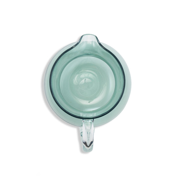 Summerill & Bishop Recycled Plastic Bobby Pitcher In Teal Blue