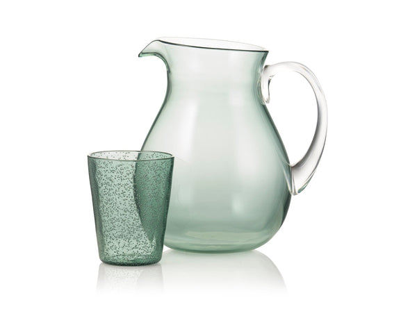 Summerill & Bishop Recycled Plastic Bobby Pitcher In Teal Blue