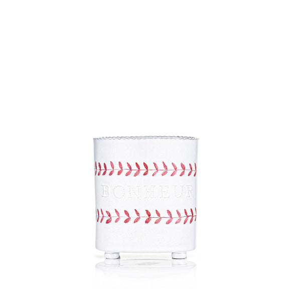 Summerill & Bishop Red Laurel Amour Word Vase 18cm X 17cm