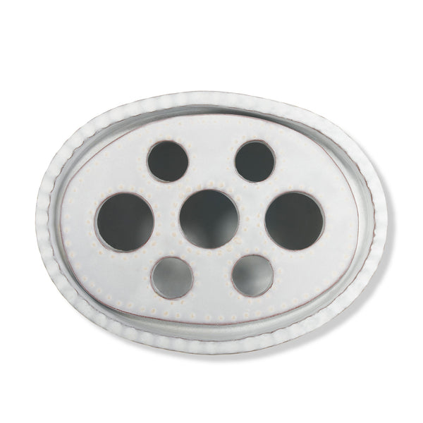 Summerill & Bishop Red Laurel Amour Word Vase 18cm X 17cm