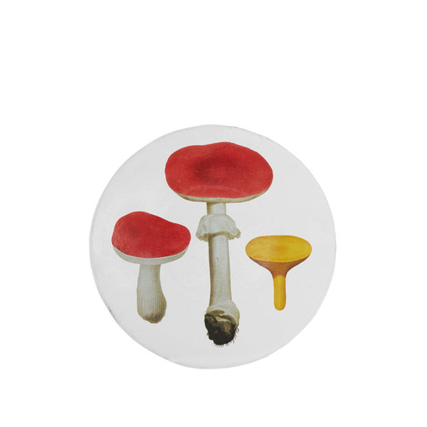summerill & bishop Red Mushroom Dessert Plate by Astier de Villatte 24cm