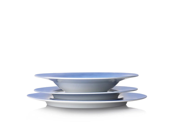 Summerill & Bishop S&B 33cm Porcelain Charger With Blue Edge