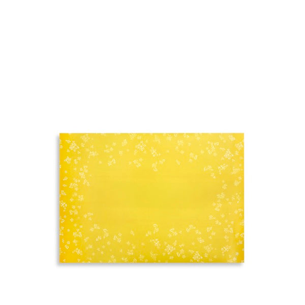 summerill & bishop S&B Bergamot & Orange Scented Drawer Liners in Yellow 5 Sheets 50x35cm