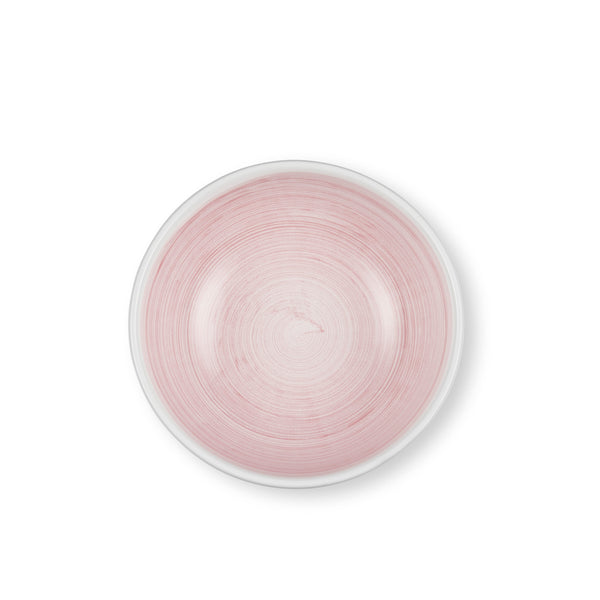 Summerill & Bishop S&B 'Brushed' Ceramic Soup Bowl In Pastel Pink 16cm