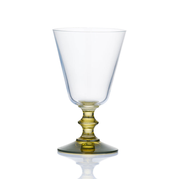 summerill & bishop S&B Exclusive Olive Green Stem Glass Red Wine 240ml