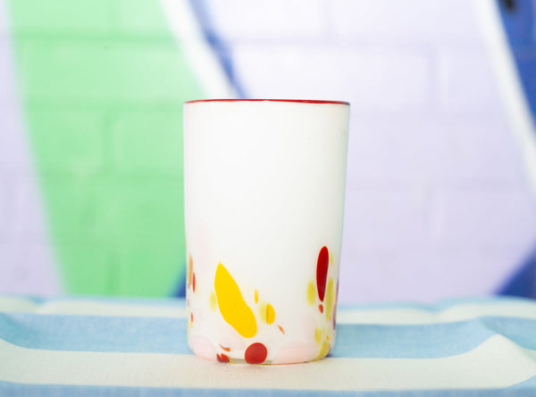 Summerill & Bishop S&B Handblown Marble High Tumbler 12cm