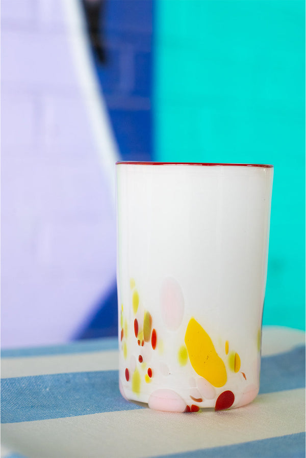 Summerill & Bishop S&B Handblown Marble High Tumbler 12cm