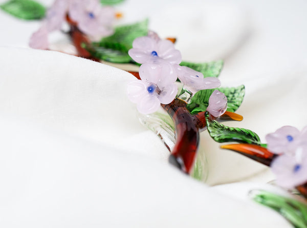 Summerill & Bishop S&B X Casarialto 'Blossom' Handblown Glass Napkin Ring