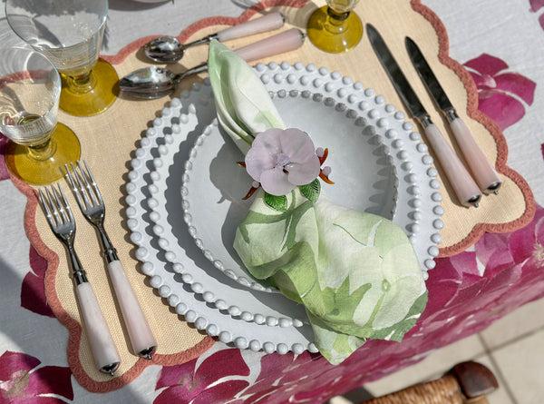 Summerill & Bishop S&B X Casarialto 'Blossom In Full Bloom' Handblown Glass Napkin Ring