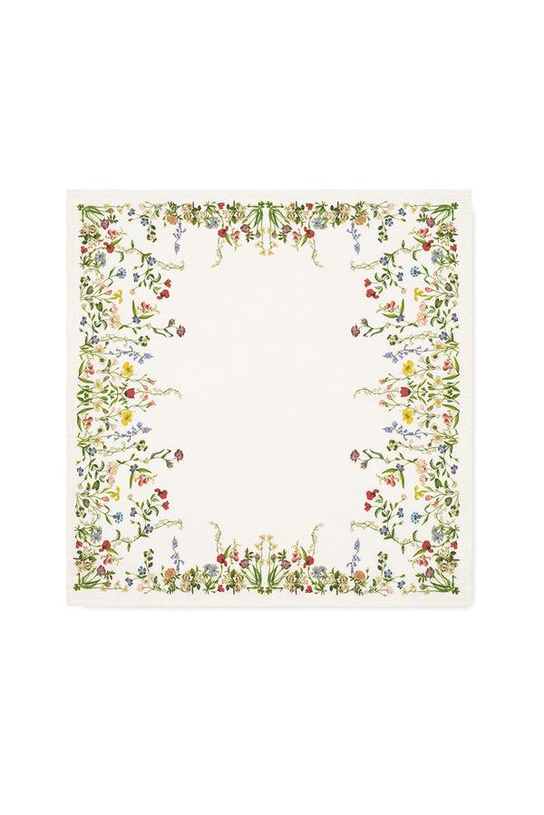 Summerill & Bishop S&B X John Derian 'Botanical Wildflower' Linen Napkin 50x50cm