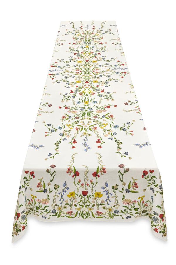 Summerill & Bishop S&B X John Derian 'Botanical Wildflower' Linen Tablecloth