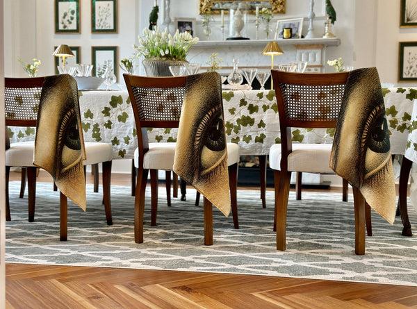 Summerill & Bishop S&B X John Derian 'Eye' Linen Napkin 50x50cm