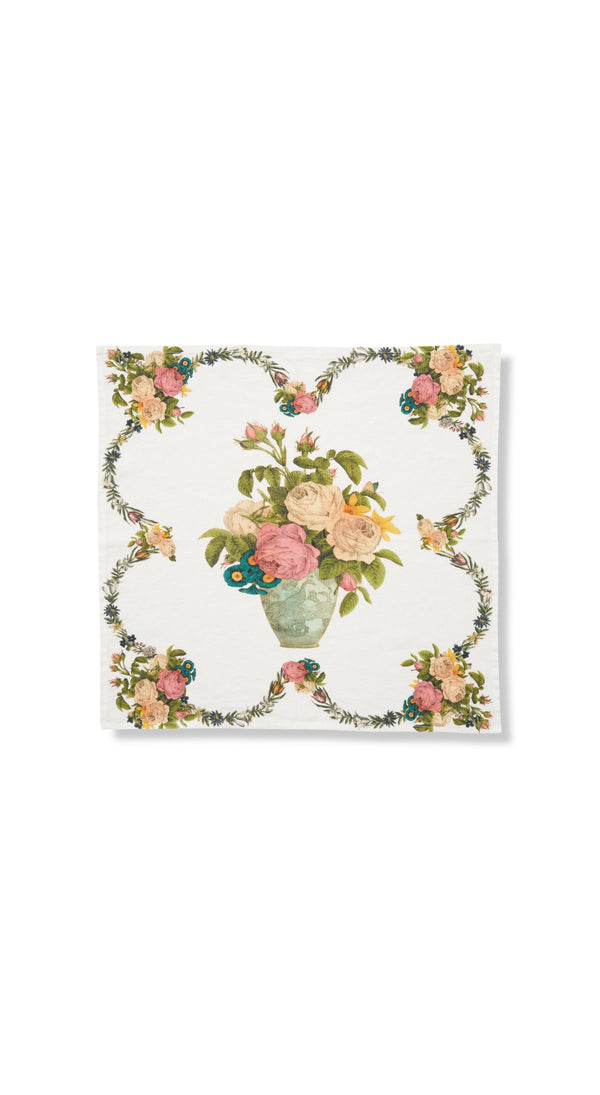 Summerill & Bishop S&B X John Derian 'Feast' Linen Napkin 50x50cm