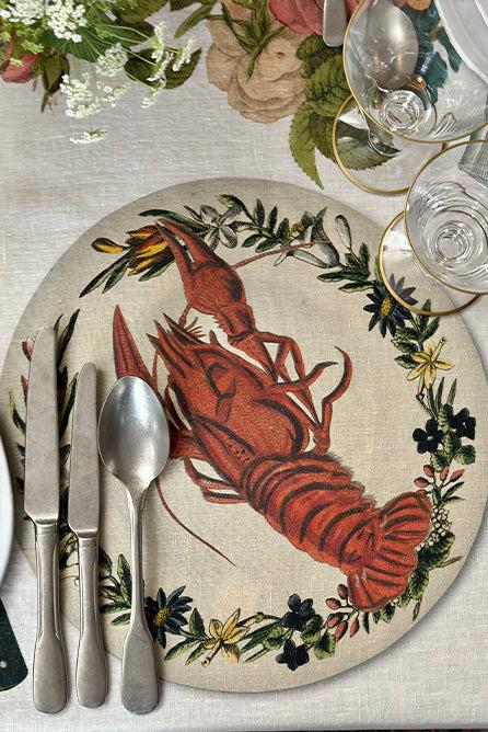 Summerill & Bishop S&B X John Derian 'Feast' Linen Tablecloth