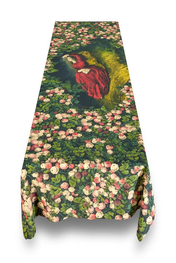 Summerill & Bishop S&B X John Derian 'Sleeping Beauty' Linen Tablecloth