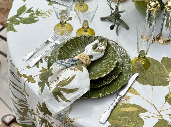 Summerill & Bishop 'Samira' Handwoven Straw Effect Napkin Ring