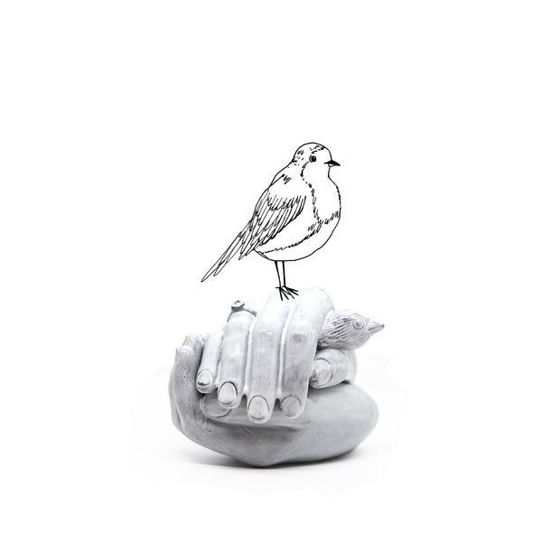 Summerill & Bishop Serena Bird Box By Astier De Villatte 12.5cm