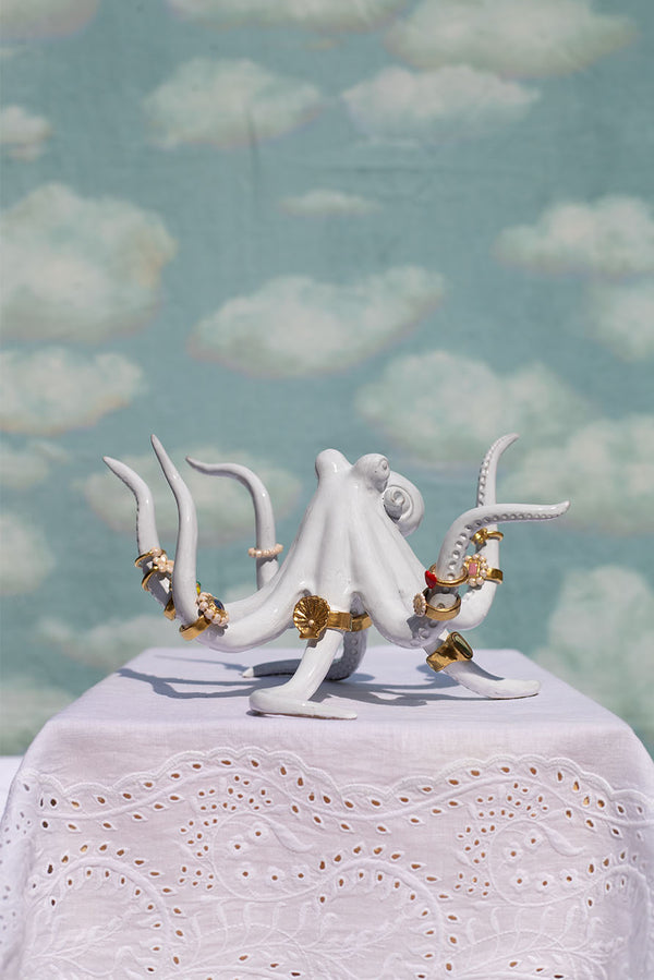 Summerill & Bishop Serena Carone Octopus Ring Holder By Astier De Villatte