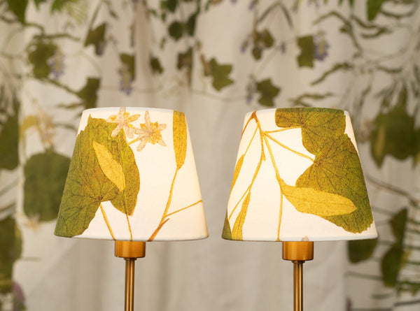 Summerill & Bishop Set Of 2 'Limetree' French Drum Lampshade 13cm